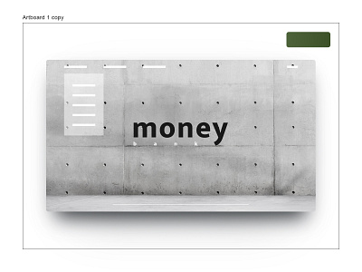 Money Bank branding concept digital gradient logo page typo typography ui ux web