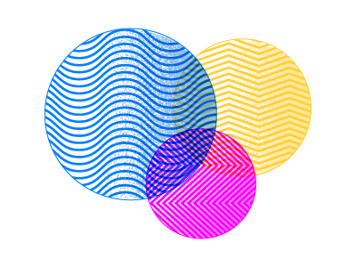 Venn Diagram pattern texture venn diagram