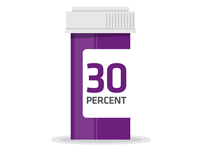 Pill Bottle bottle flat health icon illustration pill shadows