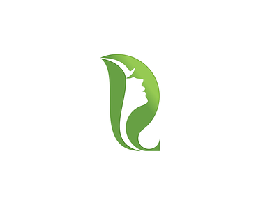 Beauty Leaf Logo FOR SALE branding cosmetics design face for sale illustration leaf logo logos natural vector