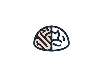 brain strong brain brain strong branding design icon logo logodesign monogram logo simple strong strong brain