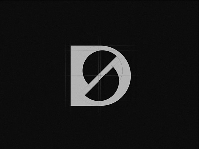 DS brand branding grid icon logo logodesign monogram monoline negative space simple