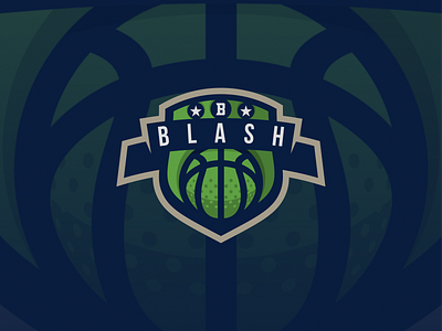 BLASH basketball esport logo