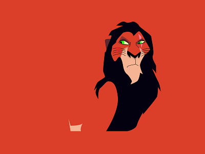 Scar cartoon character design digital art digital illustration disney disneyland figma fun illustration sketch vector yolo