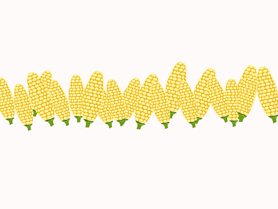 08. Corn branding design digital art figma fun illustration logo sketch ui vector