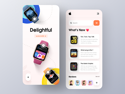 Download Apple Watch Mockup Designs Themes Templates And Downloadable Graphic Elements On Dribbble