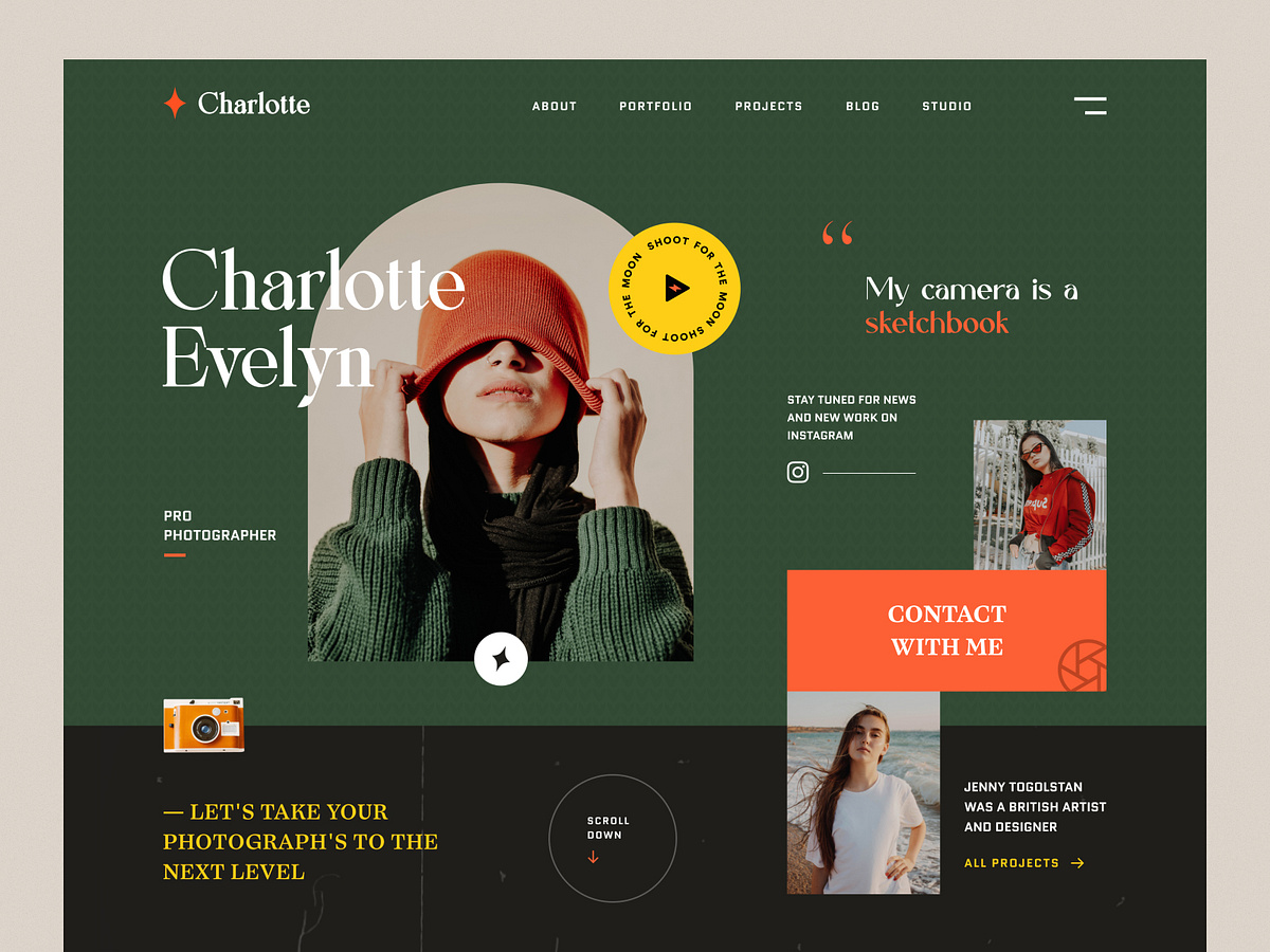 Browse thousands of Portfolio Website images for design inspiration ...