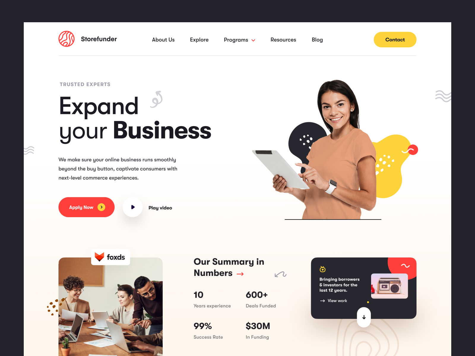 crowdfunding-landing-page-by-farzan-faruk-for-rylic-studio-on-dribbble