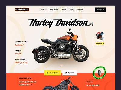 Harley Davidson Website