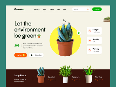 Plant Shop Website