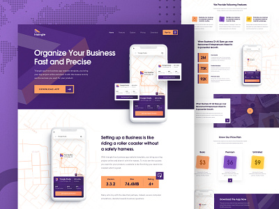 App Landing Page