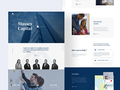 Massey Capital Website Design