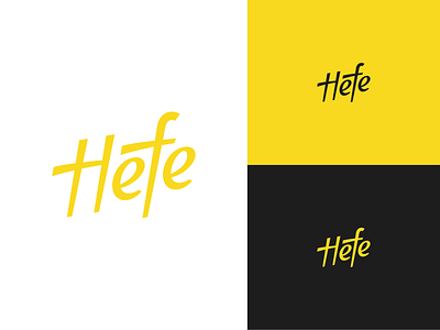 Hefe Wordmark hefe logo type wordmark wordmark logo
