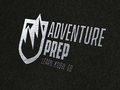 Adventure Prep : Logo & Branding adventure badge brand branding clean design icon identity illustration illustrator lettering logo mountain type typography vector website