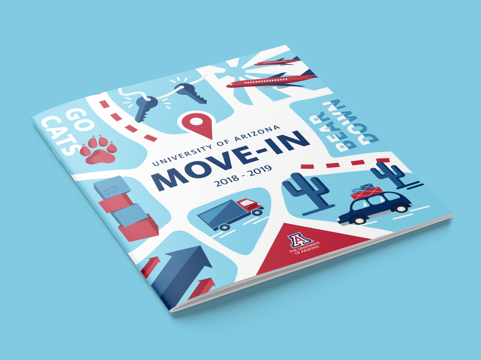 UA MoveIn Guide by Kelsey Lavine on Dribbble