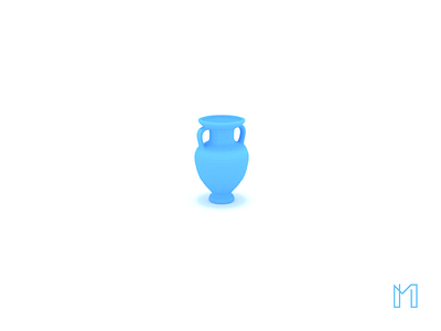 Blue - Vase 3d blender blue design greece greek vase