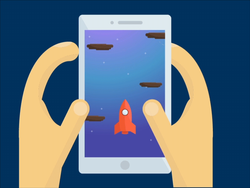 Rocket Ship ae after effects animation app illustration illustrator rocket rocket ship space