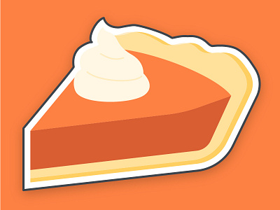 Pumpkin Pie illustration pumpkin pie thanksgiving