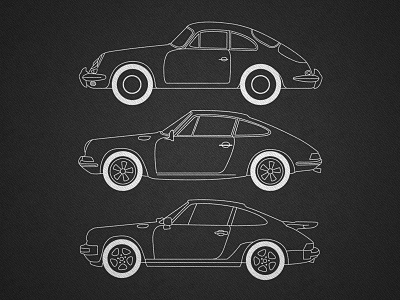 Legend Lives On 911 automobiles cars classic death design drawing ferdinand alexander porsche heritage history icon illustration legacy life line drawing oldskool porsche retro shading speed texture tribute turbo vehicles vintage