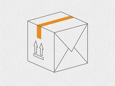 Icon - Moving 3d app box brand clean corporate crisp editorial feature icon icon design icon set infographics line drawing logo moving project sharp subject