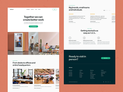 DeskClub - Coworking Space Website by MD Fatih Takey on Dribbble