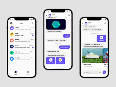 Comet - Interactive Chatbot App (Light Version)