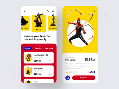 Action Figure Store App