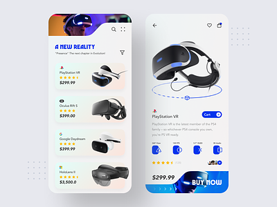 VR Headset Store App