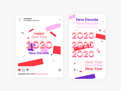 Instagram story and post 2020