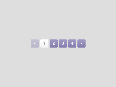Paging lilac navigation numbers pages paging purple ui web
