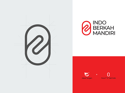 Logo for Indo Berkah Mandiri Co branding desainlogo design illustration logo teamwork