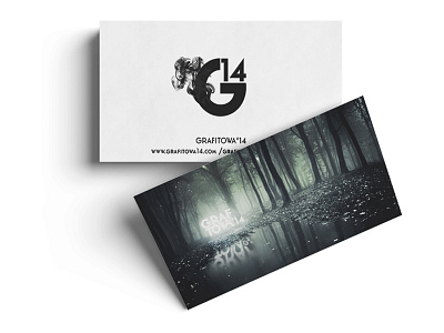 GRAFITOWA'14 branding graphicdesign illustrator logo photoshop selfbranding