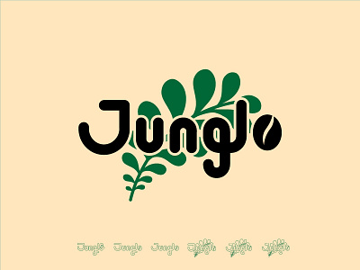 Jungle Coffee logo design branding design illustration logo vector