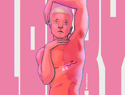 larry. character design digital illustration homem trans illustration procreate trans trans artist trans guy transgender transmasculine
