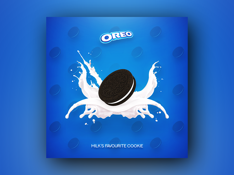 Oreo Fan Advertisement cookie oreo poster advertisement
