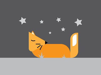 Sleeping fox adobe illustrator adobe illutrator details adobe xd brand design illustration illustrator illustrator work