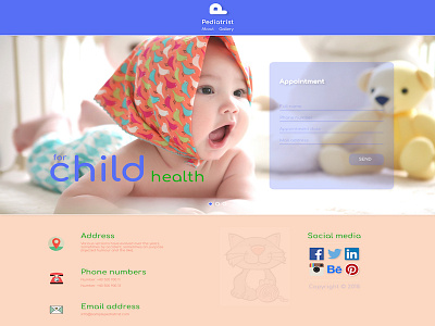 Child health home page
