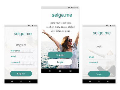 Selge app design illustrator design for app mobile app design selge app design