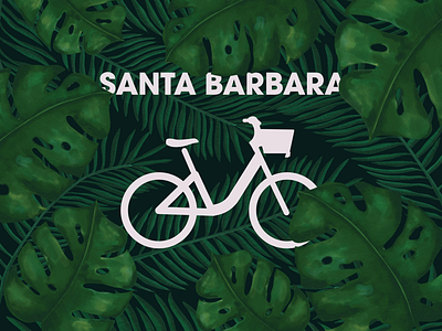 BIKE SHARE SANTA BARBARA bikeshare graphic design illustration santa barbara web banner