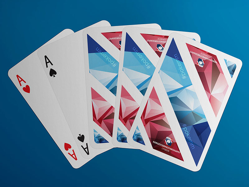 Playing cards design for Norwegian poker championship by Nicho Arnes on