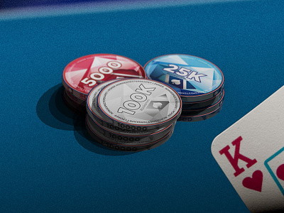 Norwegian poker championship chips design