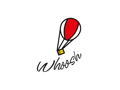 Hot Air Balloon dailylogochallenge hotiarballoon logo logodesign whoosh