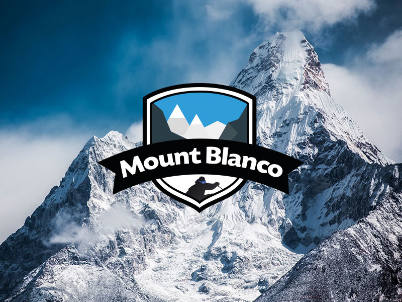 Ski mountain logo by Nicho Arnes on Dribbble