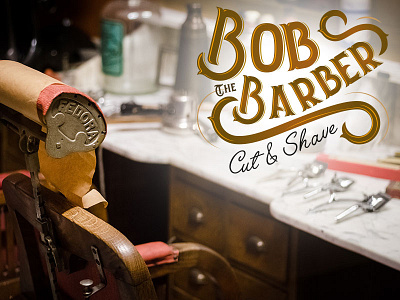 Bob Barbershop logo barbershop bobbarber brand dailylogochallenge identity logo logodesign