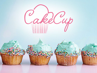 Cupcake logo brand cakecup cupcake dailylogo dailylogochallenge identity logo logodesign