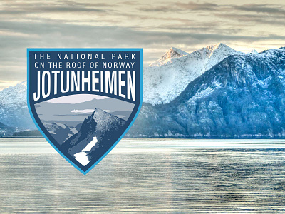 National Park logo brand dailylogo dailylogochallenge identity jotunheimen logo logodesign nationalpark nationalparklogo