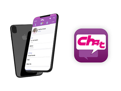 Social Media chat app brand cha tapp chat dailylogo dailylogochallenge identity logo logodesign socialmedia
