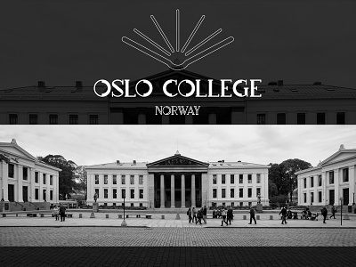 College/University logo brand collegelogo dailylogo dailylogochallenge identity logo logodesign norway oslocollege universitylogo