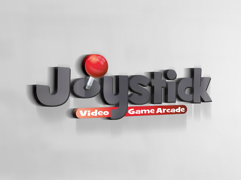 Video Game Arcade logo videogamearacade brand logodesign logo identity joystick arcade dailylogochallenge dailylogo