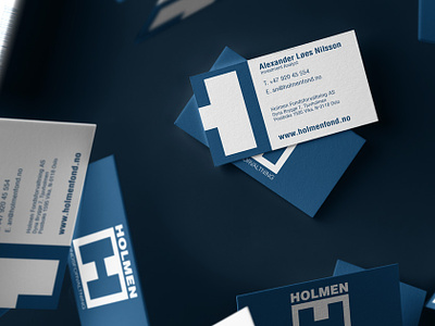 Logo - Holmen Fondsforvaltning 9co brand branding design identity illustration logo logodesign norway